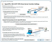 Настройки Open VPN и MS SSTP